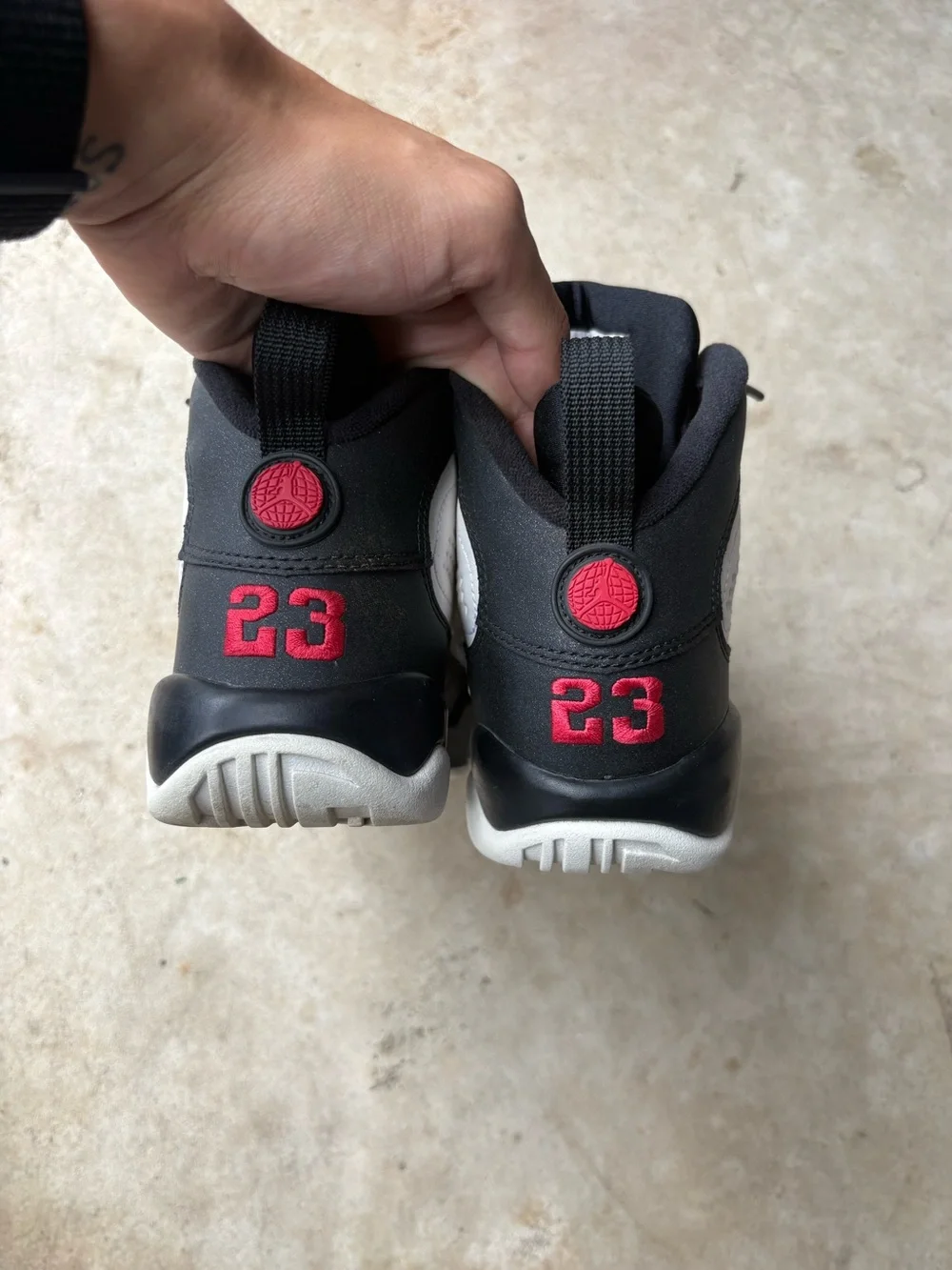 Air Jordan 9 Retro Space Jam White Black Red 302359-112